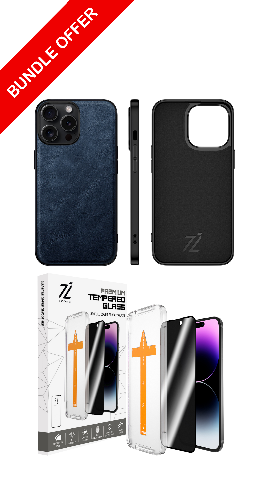 Full-Protection for your iPhone ( iPhone 14 Series + Privacy Screen Protector )