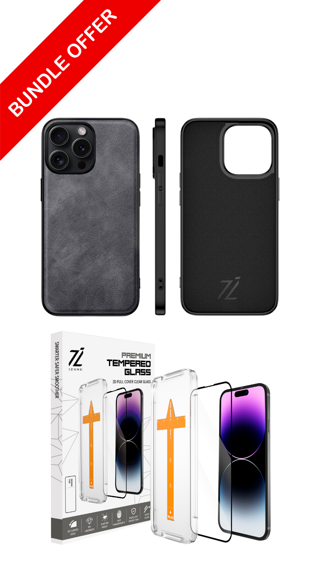 Full-Protection for your iPhone ( iPhone 14 Series + Clear Screen Protector )