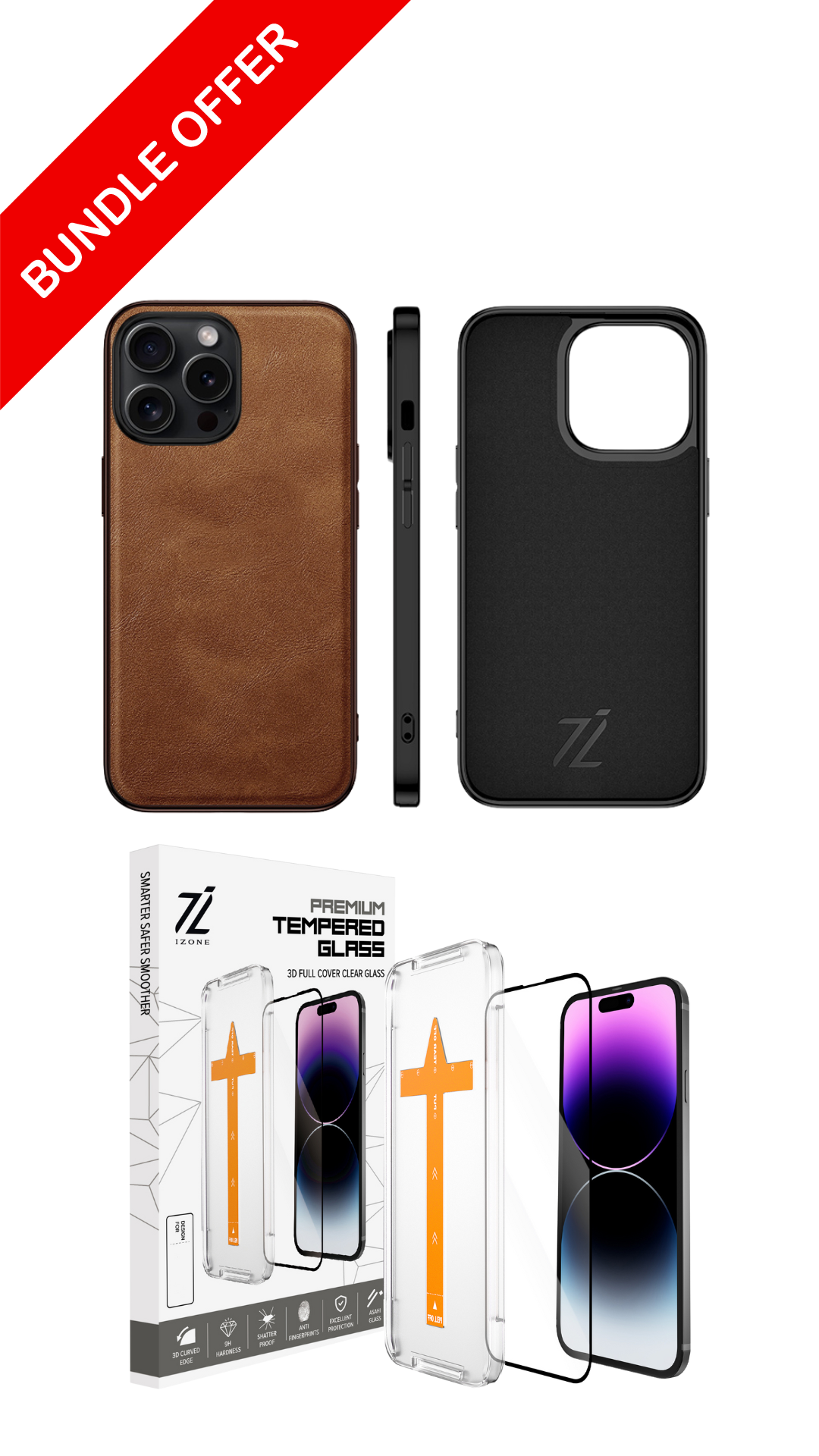 Full-Protection for your iPhone ( iPhone 14 Series + Clear Screen Protector )